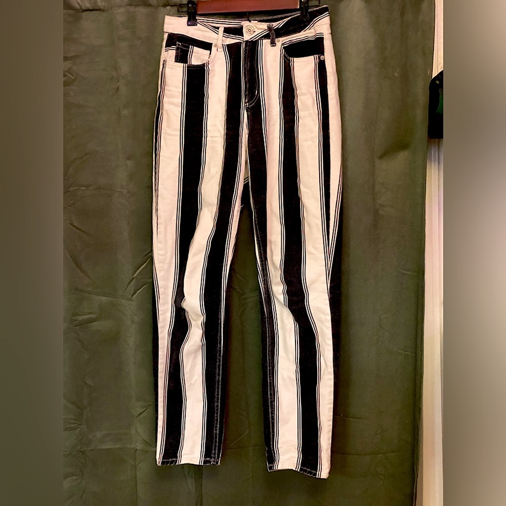 BDG Urban Outfitters Striped Denim Jeans